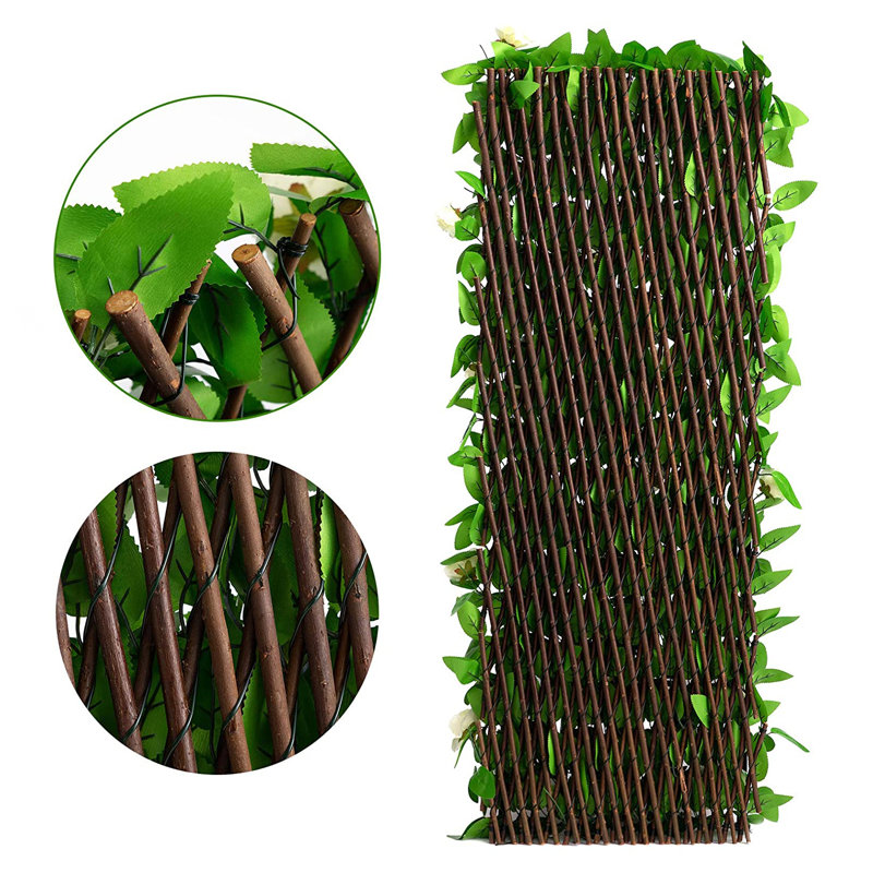 DOEWORKS Expandable Fence Privacy Screen For Balcony Patio Outdoor 2